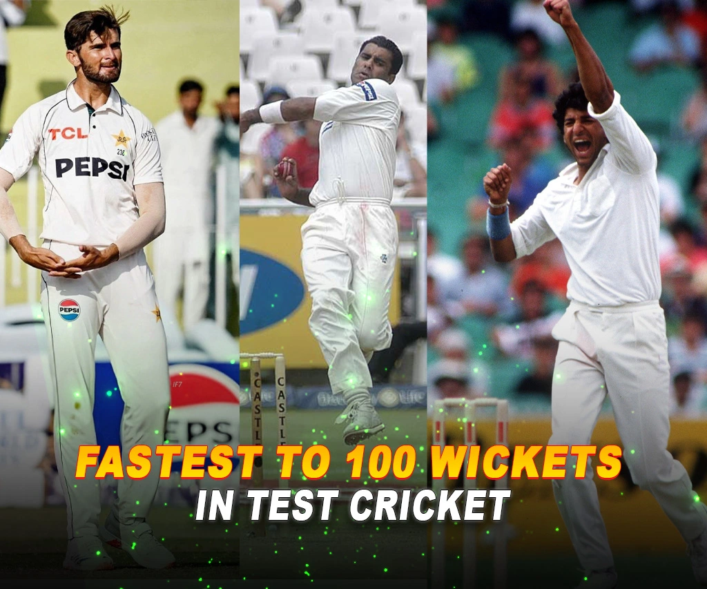 Fastest 100 Wickets in Test Cricket