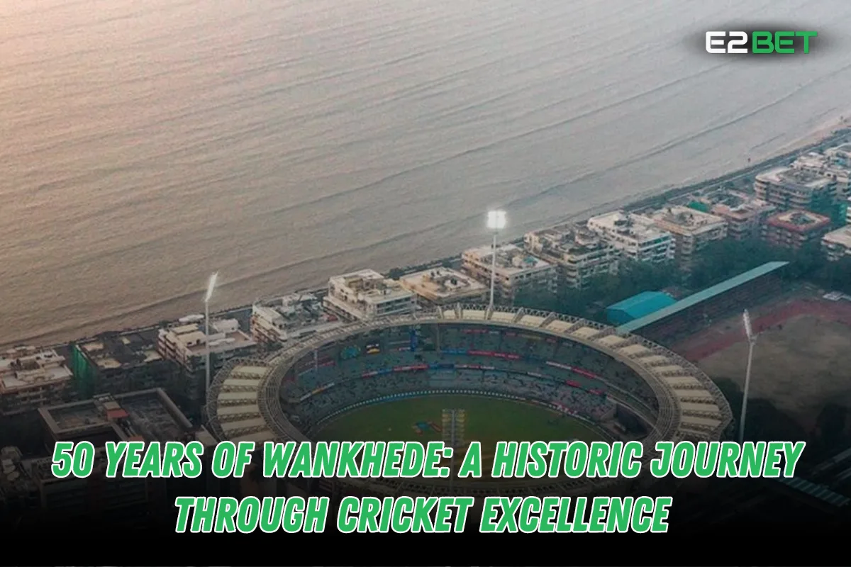 50 Years of Wankhede: Celebrating Cricket Excellence

