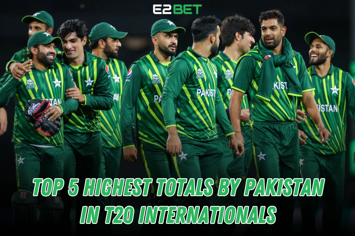 Top 5 Highest T20 Scores by Pakistan: A Record-Breaking Journey

