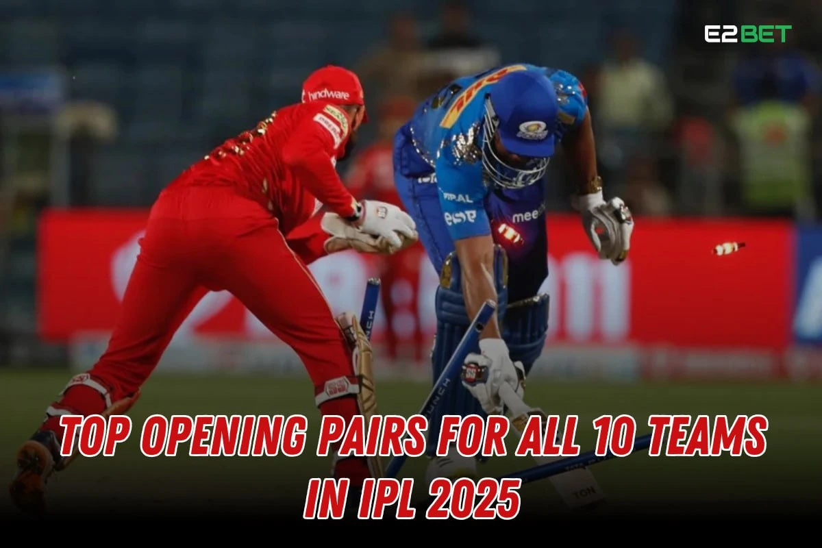 Top Opening Pairs for All 10 Teams in IPL 2025