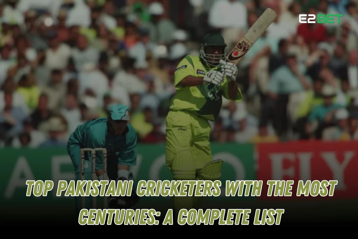 Pakistani Cricketers with the Most Centuries