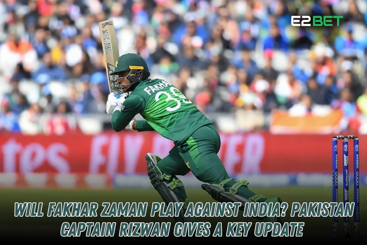 Fakhar Zaman Ruled Out of India Clash; Imam-ul-Haq Named Replacement 