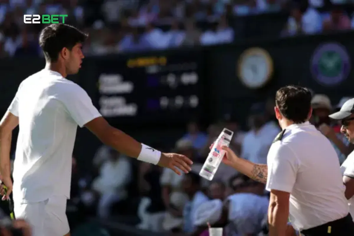 Alcaraz Beats Fognini After Fan Emergency at Tennis Match


