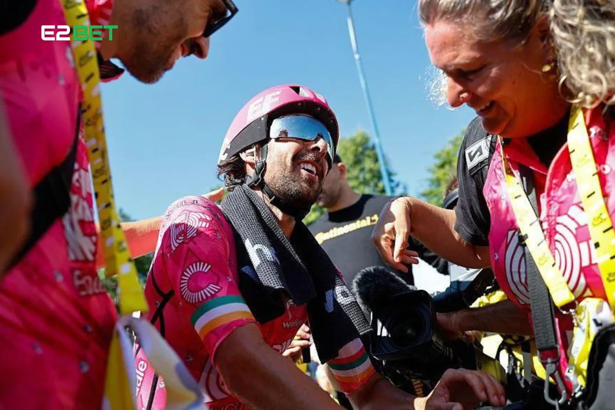Healy Wins Tour Stage as Van der Poel Regains Top Spot

