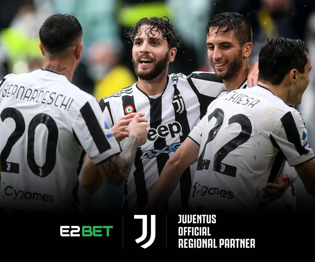 Juventus Welcomes E2BET | Official Regional Partnership